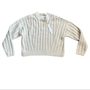 House of Harlow 1960 Cable Knit Sweater
